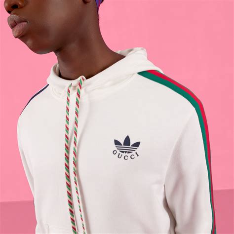 gucci x adidas prezzi|adidas x gucci sweatshirt.